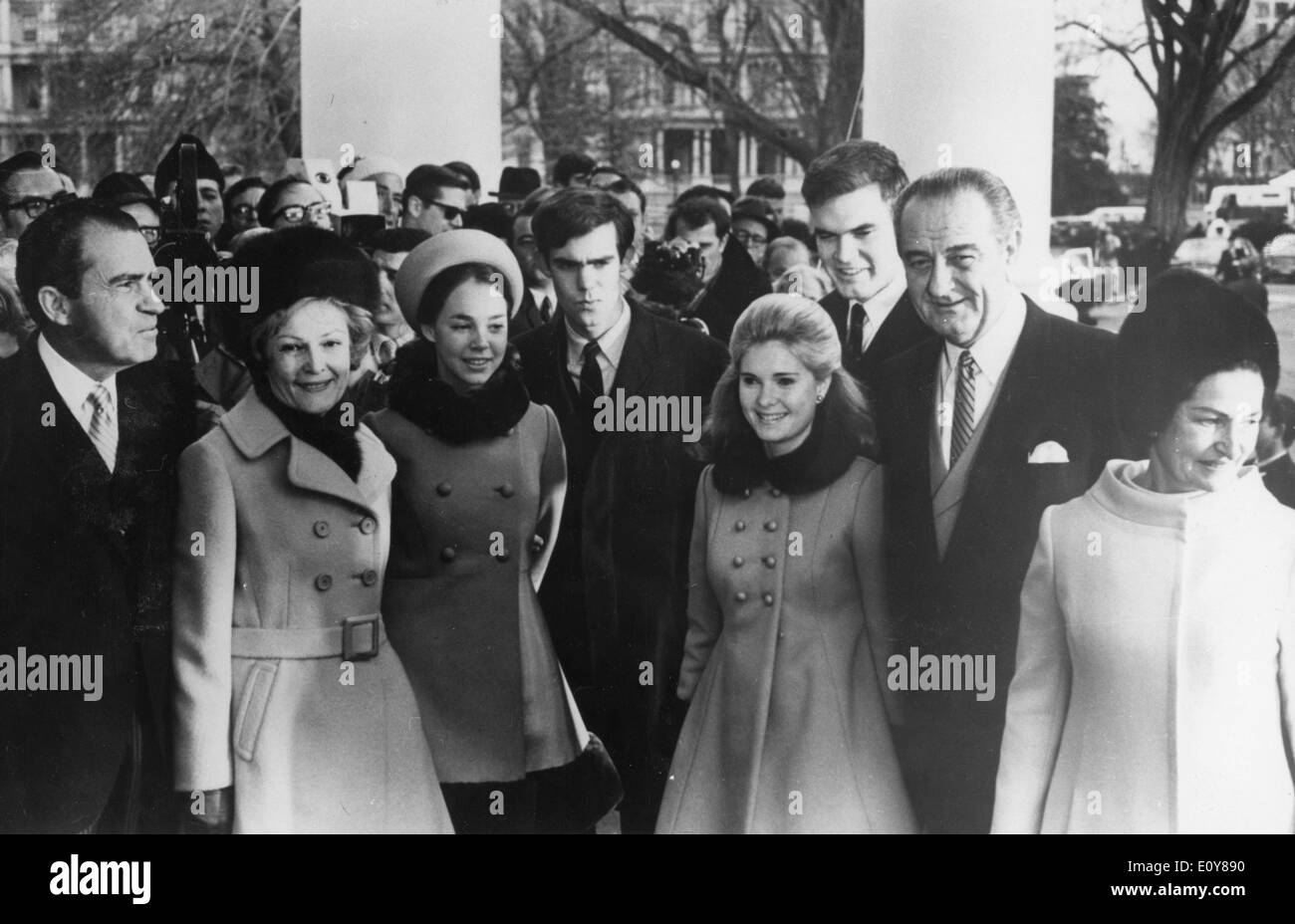 23. Januar 1969 - Washington, District Of Columbia, USA - LYNDON BAINES JOHNSON 27. August 1908 - 22. Januar 1973 oft Markensalz Stockfoto