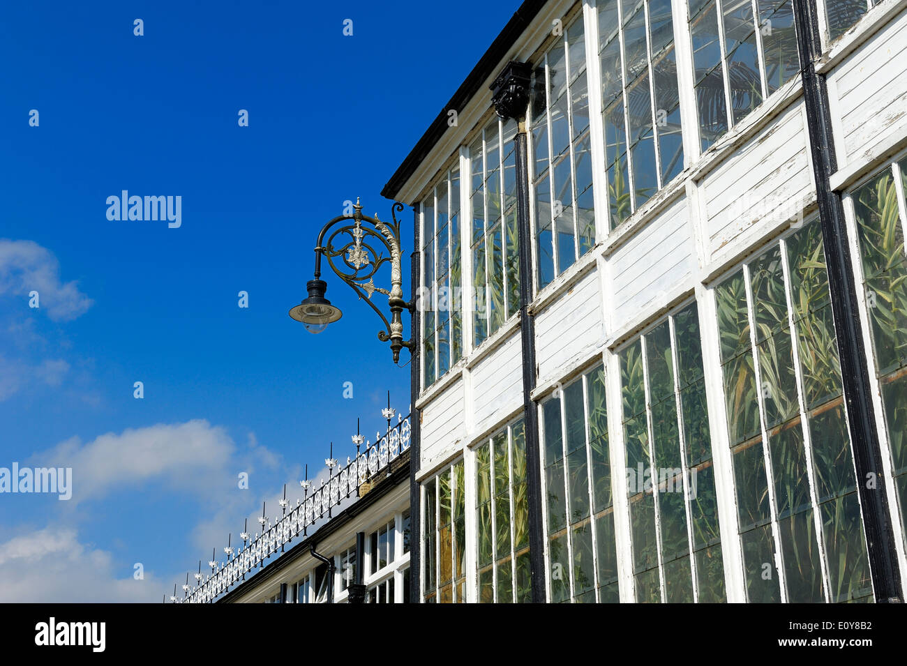 Buxton Pavilion Gardens Konservatorium Derbyshire England UK Stockfoto