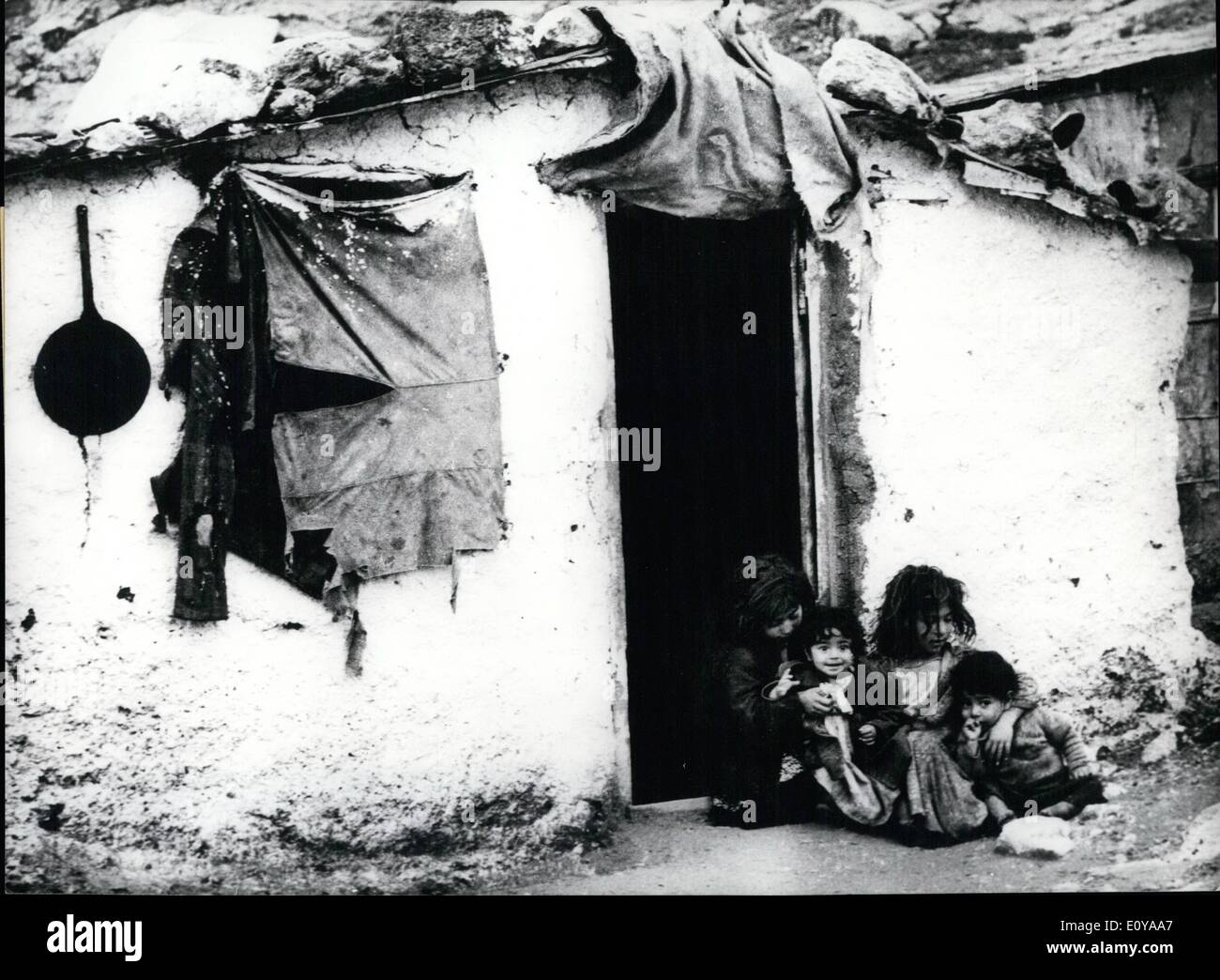 Sept. 09, 1969 - Sinti und Roma in Griechenland. Stockfoto