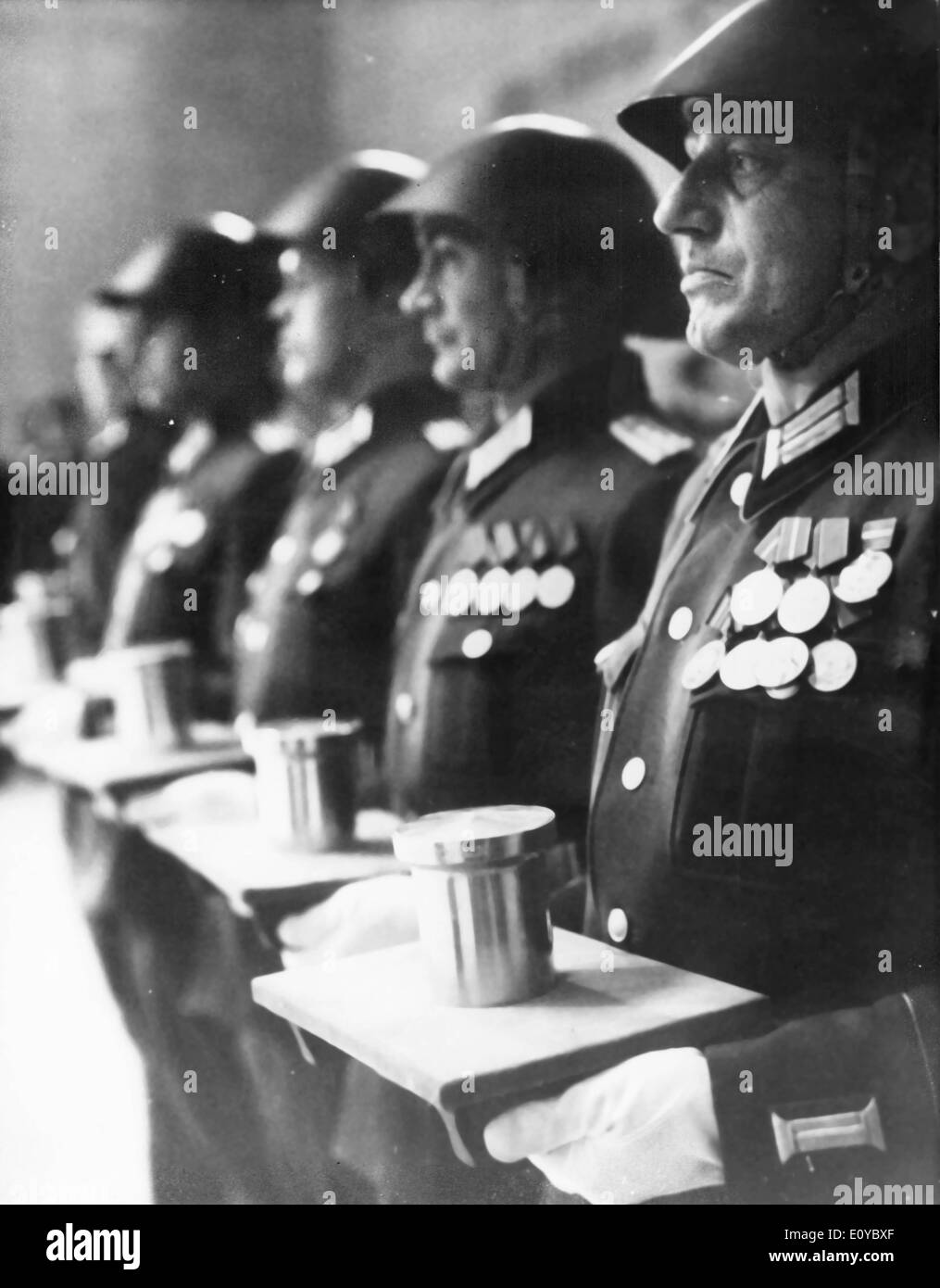 Spatenstich für unbekannte Soldaten Stockfoto