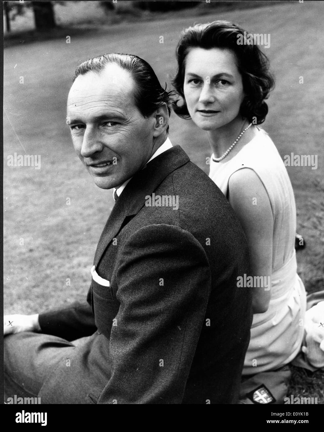 5th baron harlech william david ormsby gore Fotos und Bildmaterial in