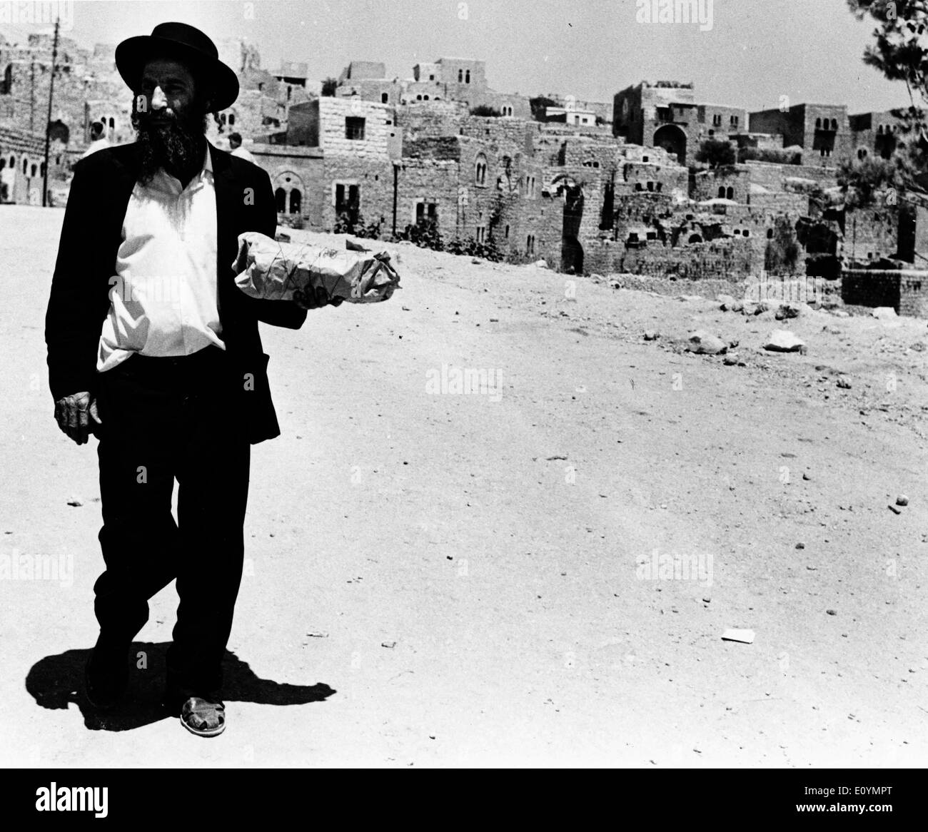 14. Oktober 1970; Jerusalem, Israel; Jerusalem ist eine alte orientalische Stadt von entscheidender Bedeutung für die Religionen des Judentums, Stockfoto