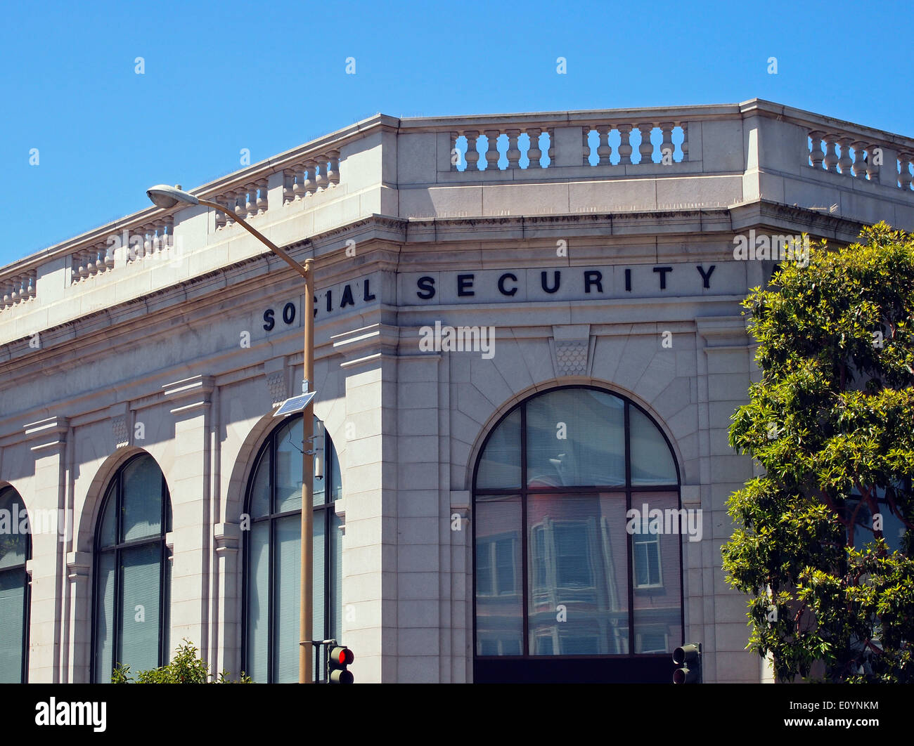 Soziale Sicherheit Gebäude San Francisco Stockfoto
