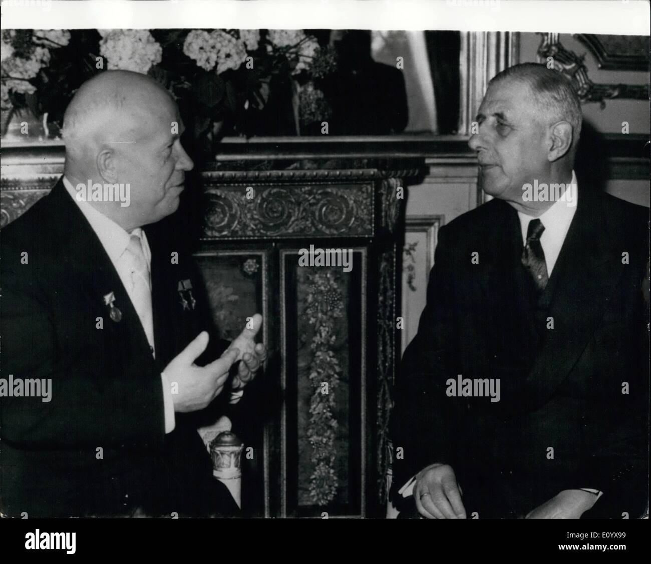 Sept. 09, 1971 Chruschtschow stirbt bei 77 Nikita Khrushchev, der