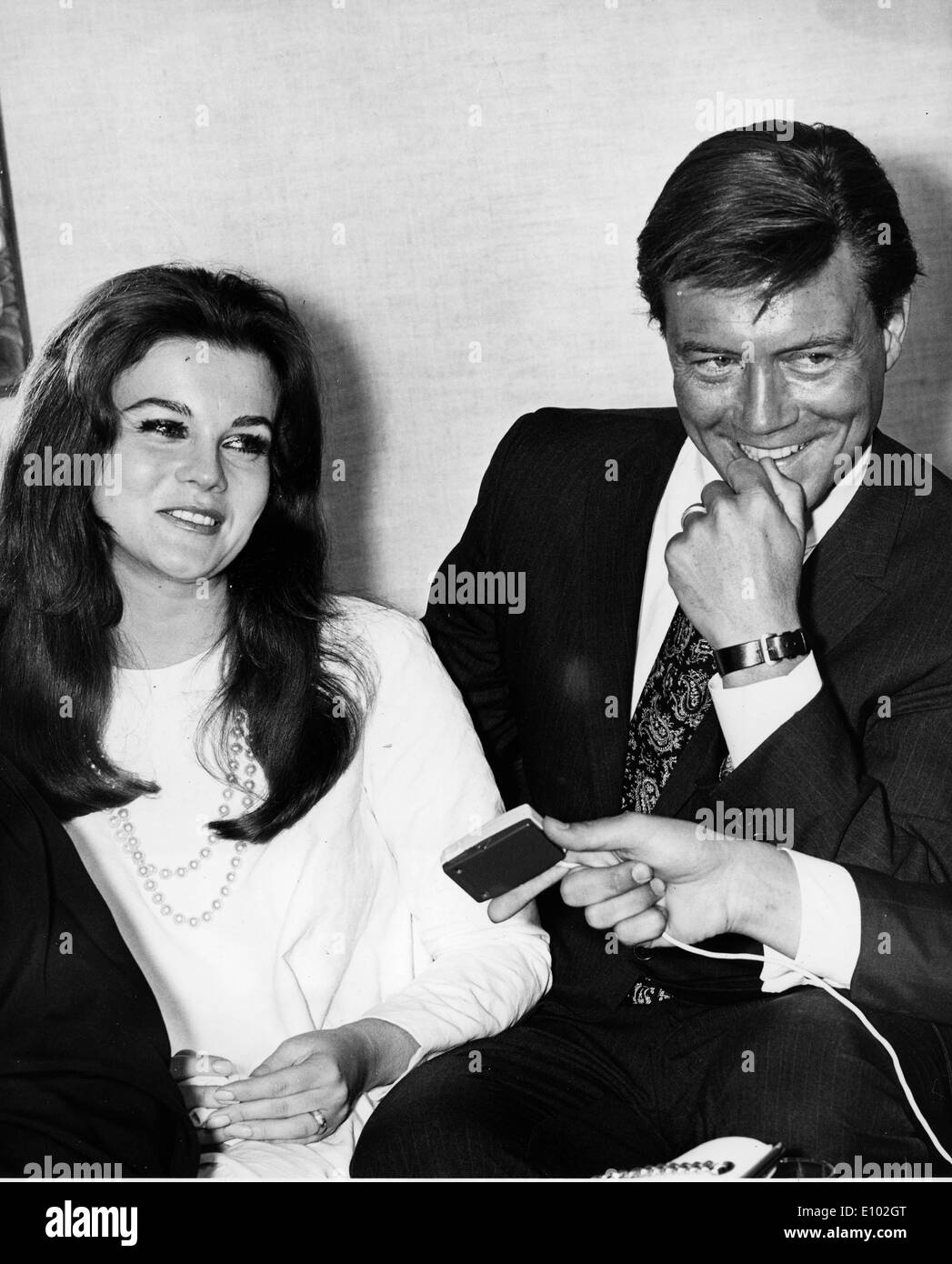 Ann-Margret und Roger Smith heiraten in Las Vegas Stockfoto