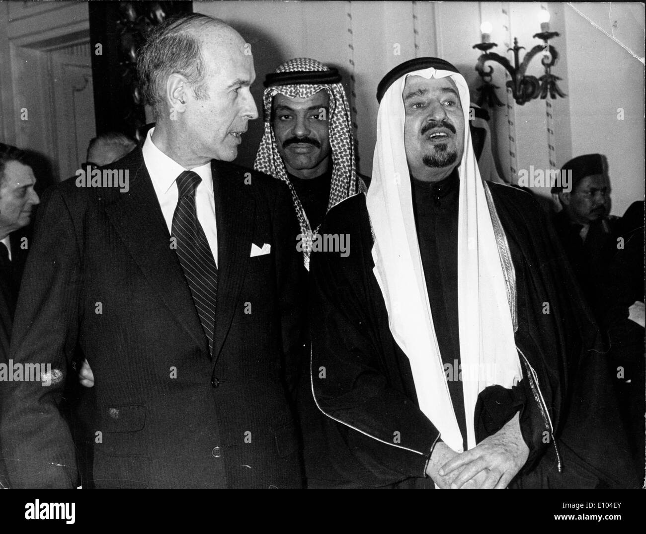 SAUDISCHE Königsfamilie Stockfoto