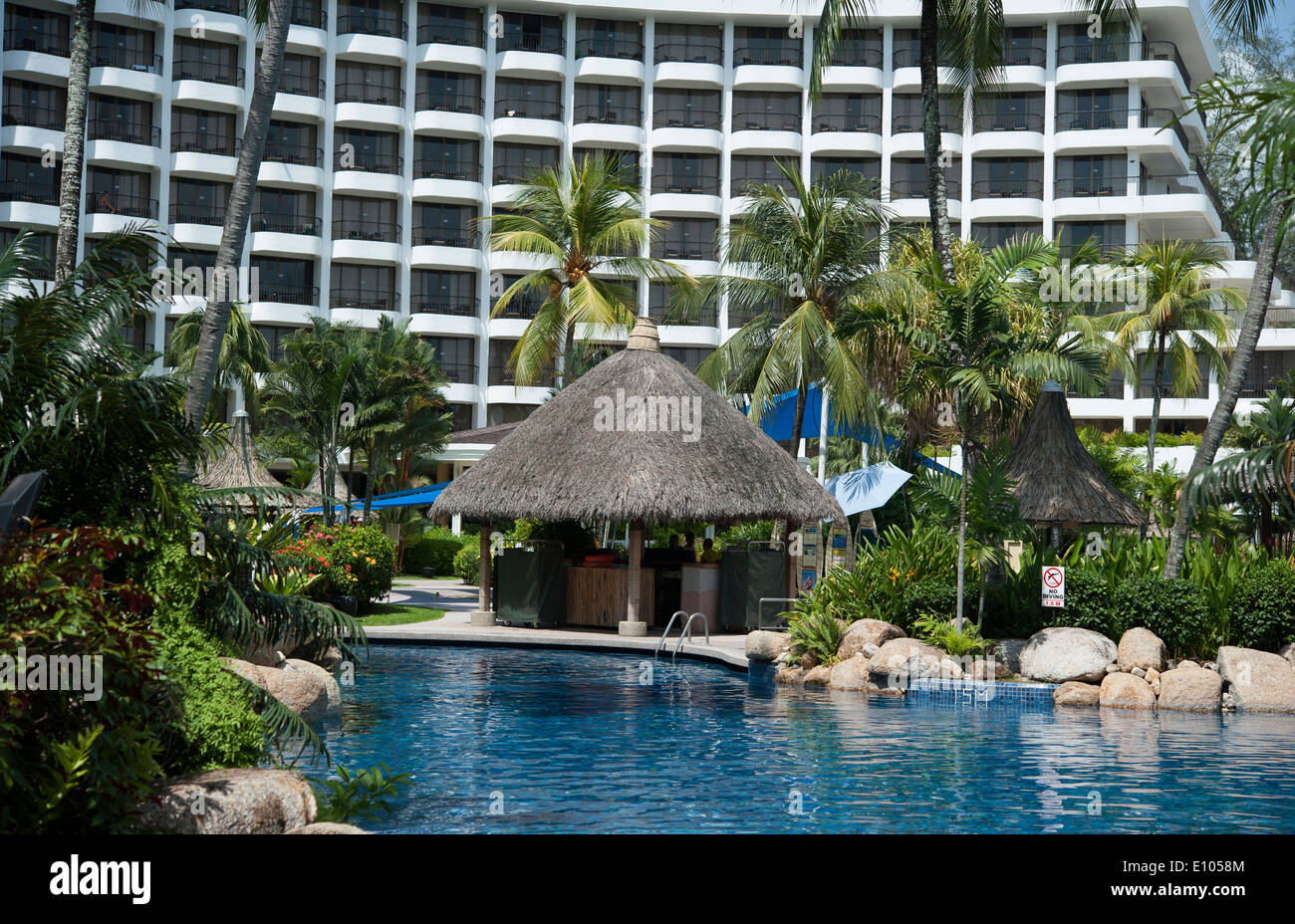 Schwimmbad in Golden Sands Resort, Shangrila Hotel Batu Feringgi Beach