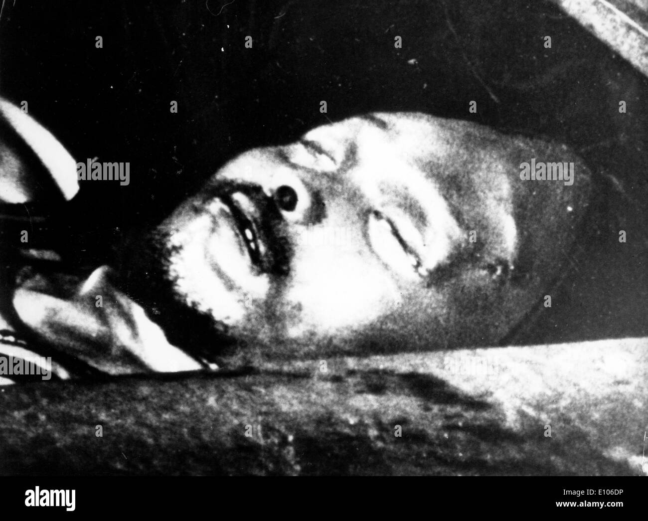 Beerdigung von Stephen Bantu Biko(18 December 1946 €"12 September 1977) war ein bekannter Anti-Apartheid-Aktivist in Südafrika in der Stockfoto