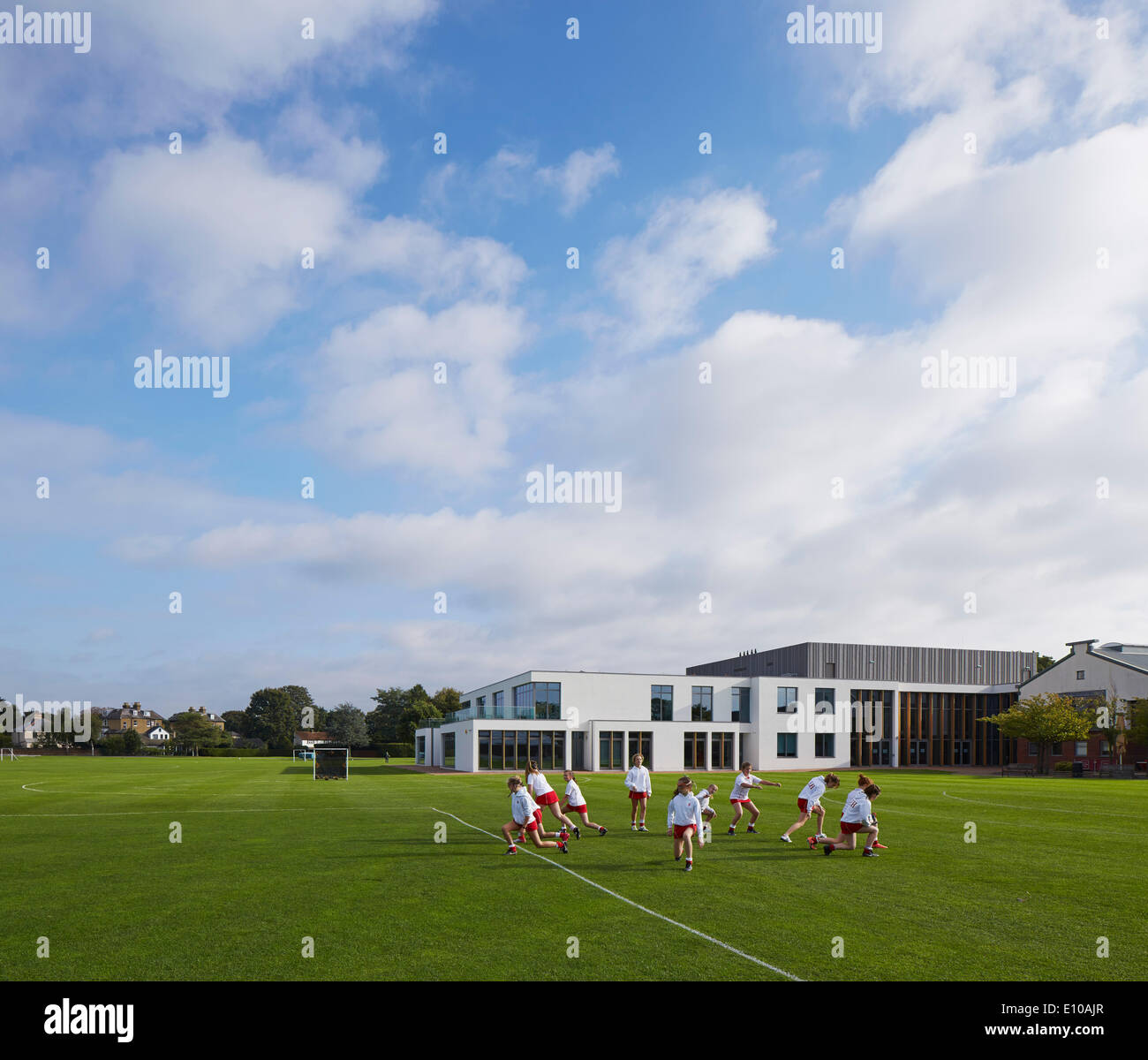 Lady Eleanor Holles School, Hampton, Vereinigtes Königreich. Architekt: Walters und Cohen Ltd, 2013. Stockfoto