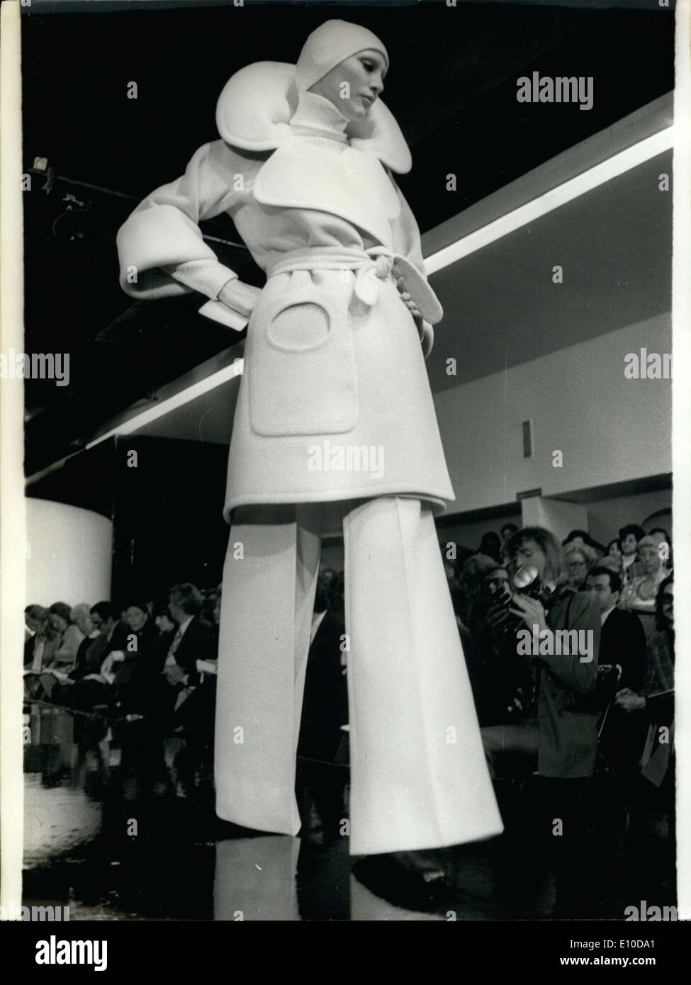 14. April 1972 - ist diese besondere Kollektion sehr klassisch. Stockfoto