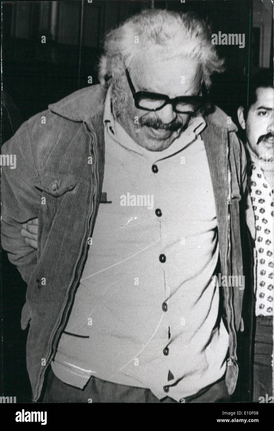 Sept. 09, 1972-zwei Franzosen nach Buenos Aires Angeklagten gebracht: eine der wichtigsten Betäubungsmittel Organisationen der Stockfoto