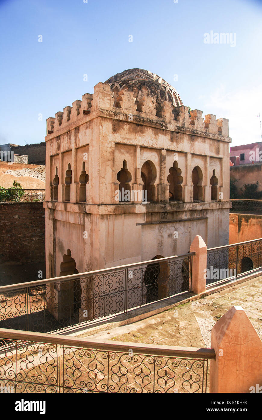 Koubba Ba'adyin in Marrakesch, Marokko Stockfoto