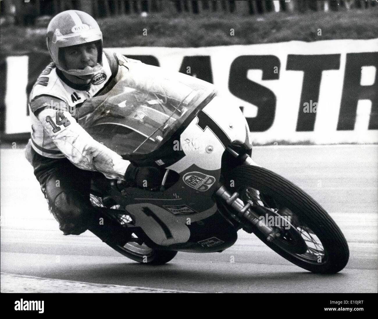 23. April 1973 - 23. April 1973 USA gegen Großbritannien in den John Player transatlantischen Trophy Motorradrennen Ã ¢ Â'¬â €œ A Stockfoto