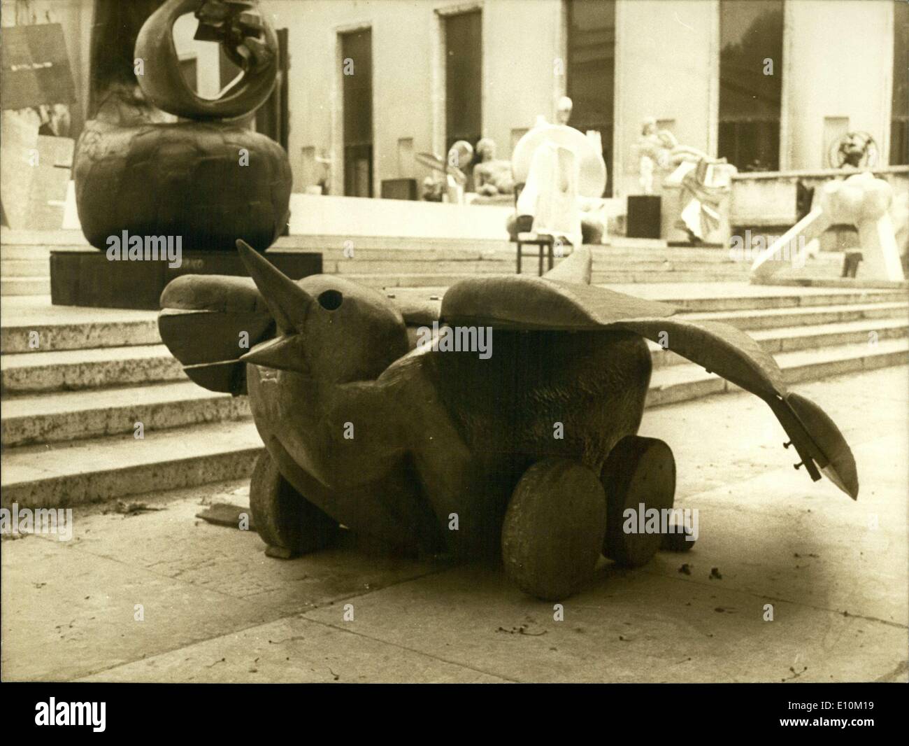 23. Mai 1973 - Skulpturen Kunst im Museum of Modern Art in New York City Stockfoto