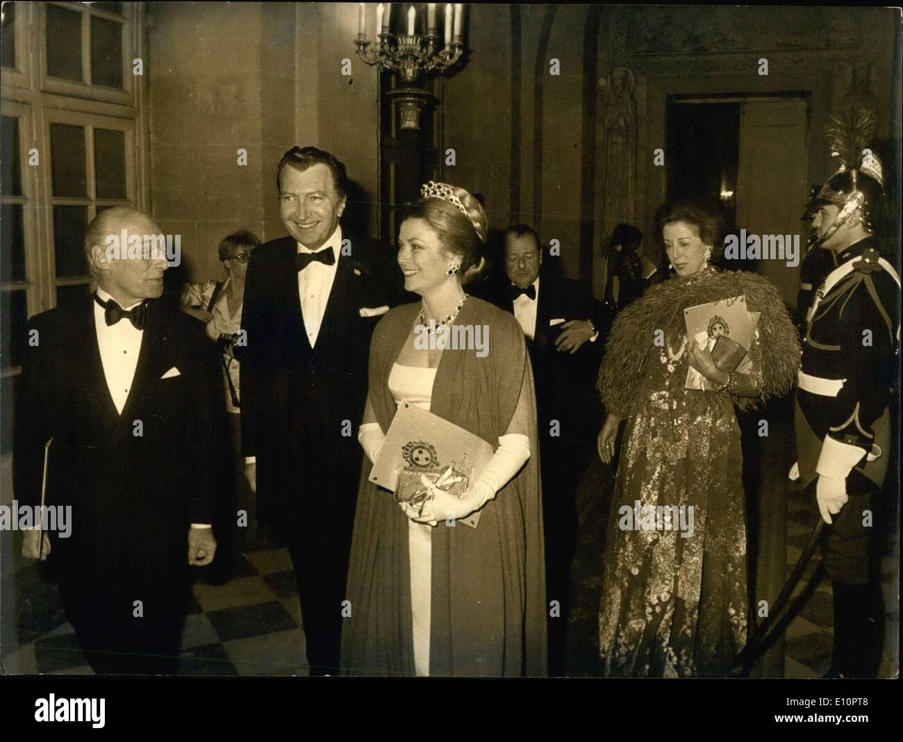 29. November 1973 hier ist Fürstin Gracia Patricia von Monaco mit
