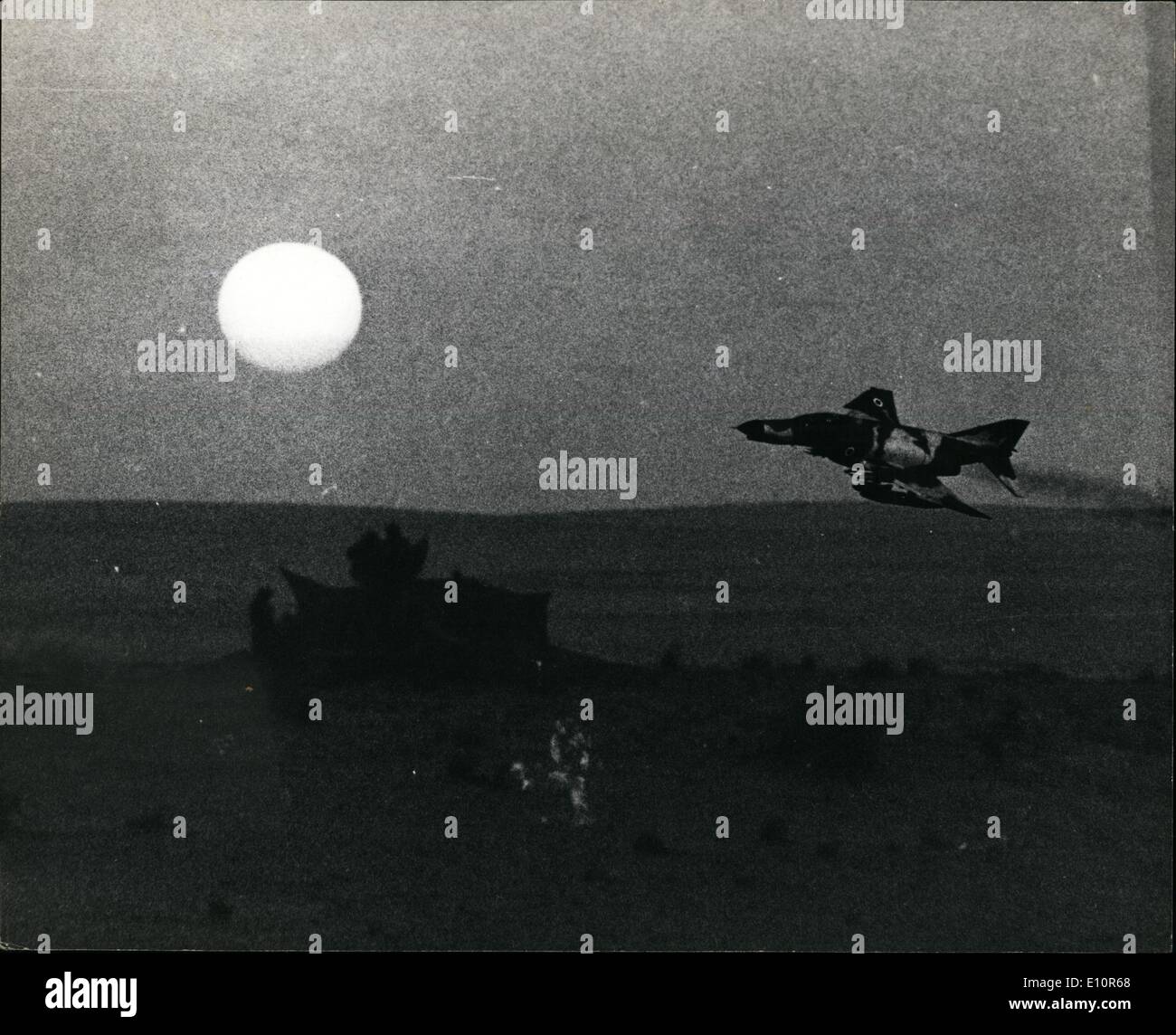 10. Oktober 1973 - Phantom - Sinai. Stockfoto