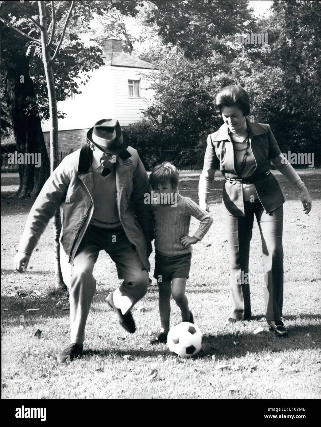 Sept. 09, 1974 Jeremy Thorpe am Ball Jeremy Thorpe, Führer der