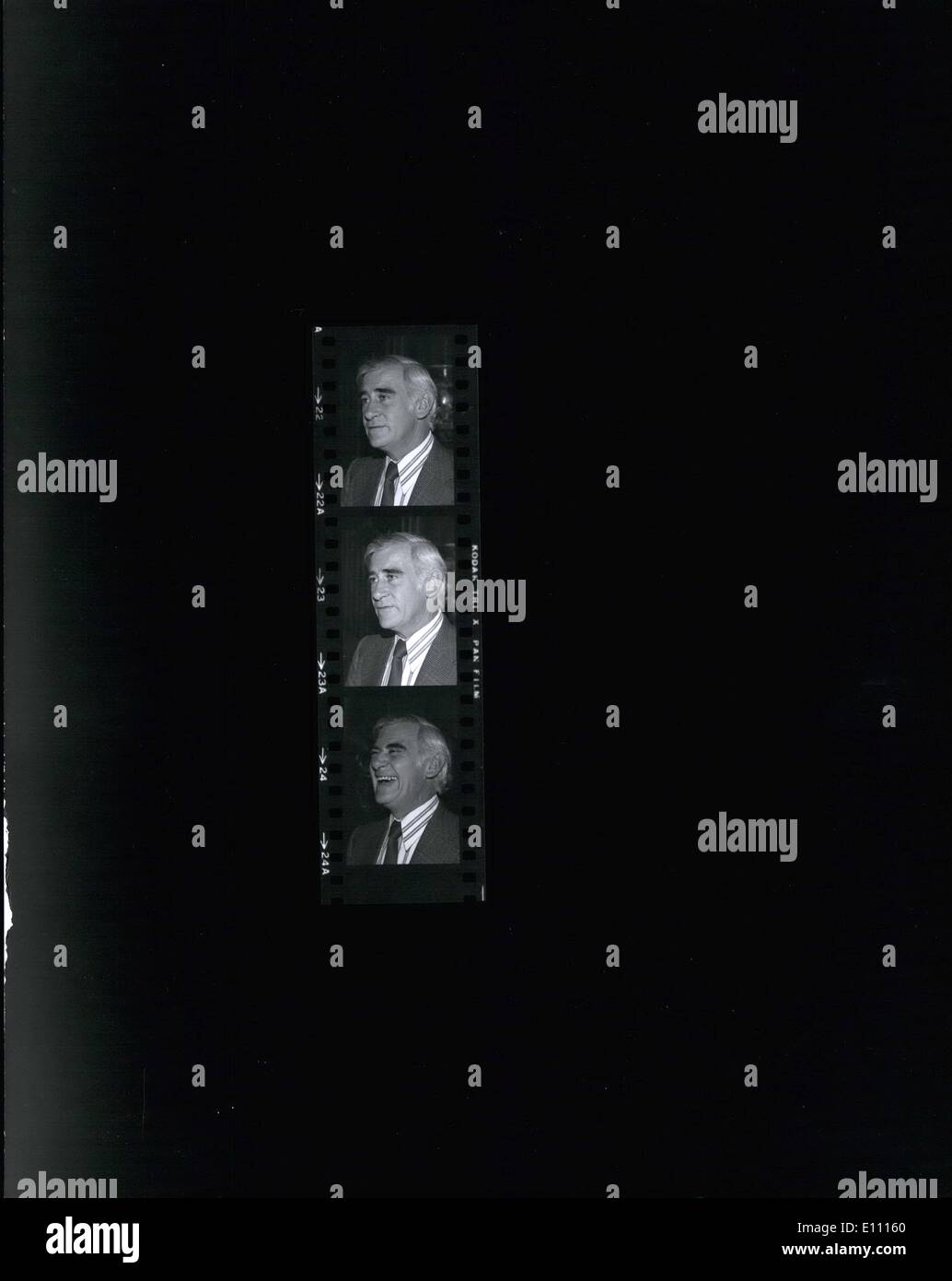 12. Dezember 1974 - B.M. Snedden, M.P. Leader der Australian Liberal Party am American Australian Association Mittagessen, University Club, New York, N.Y. 11. Dezember 1974 Stockfoto