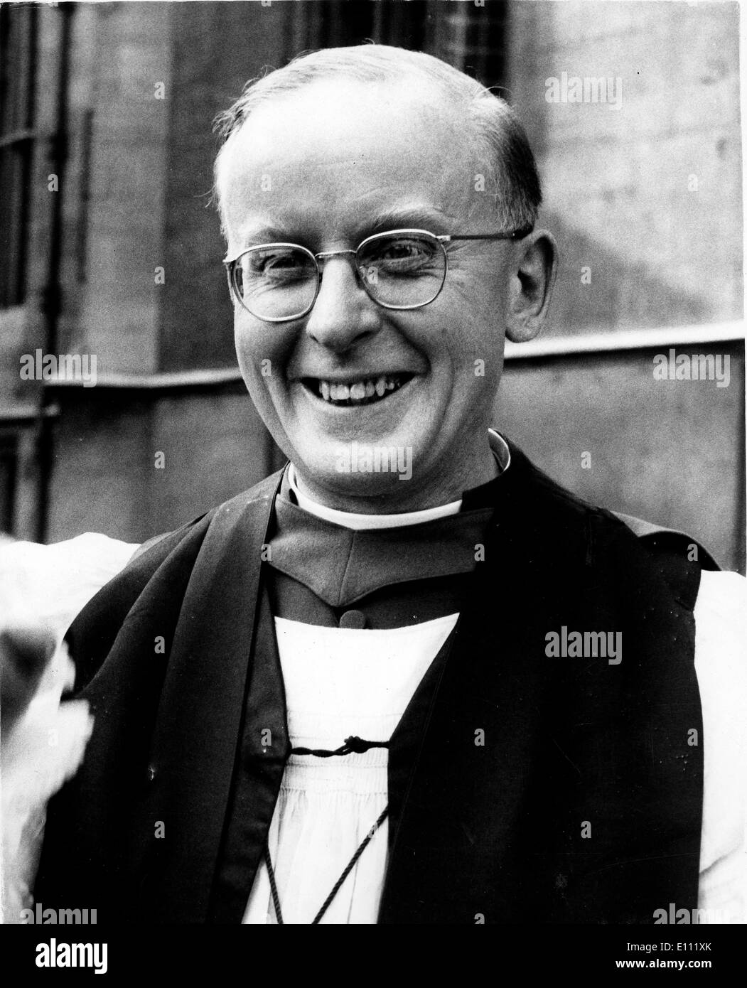 1. Januar 1975 - London, England, Vereinigtes Königreich - Datei Foto: ca. 1950er bis 1980er Jahre. FREDERICK DONALD COGGAN, Baron Coggan PC (9 Stockfoto