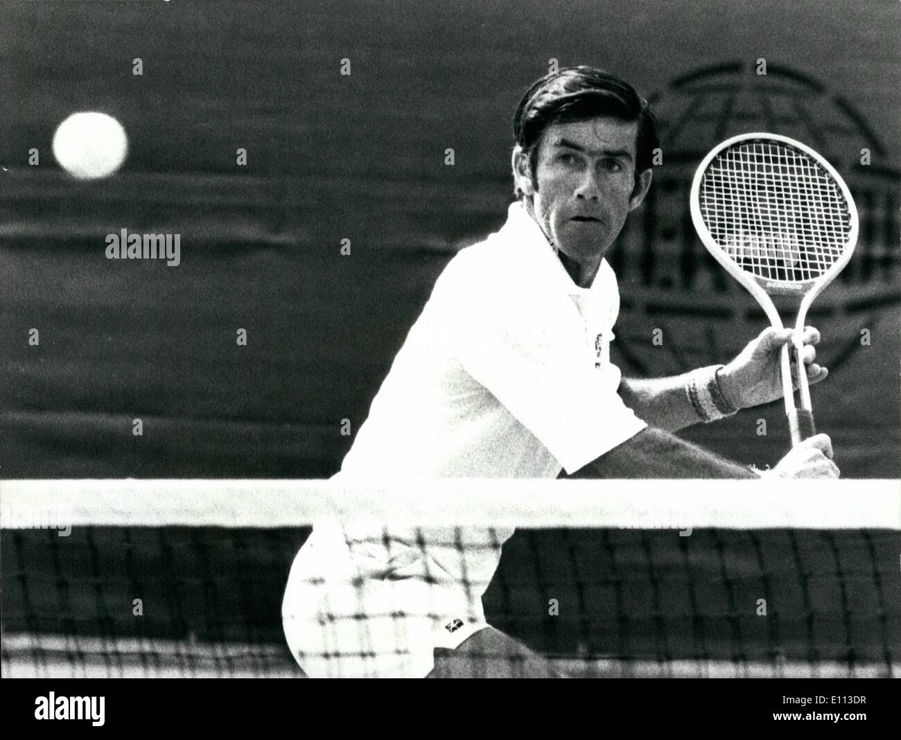 7. Juli 1975 International Tennis Meisterschaft der Schweiz in Gataad