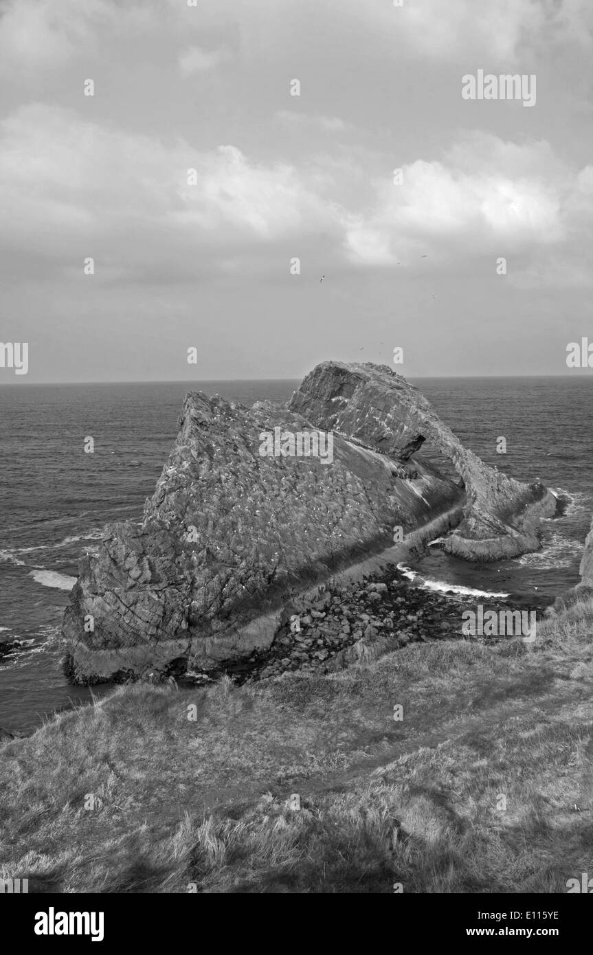 Bogen Geige Rock Stockfoto