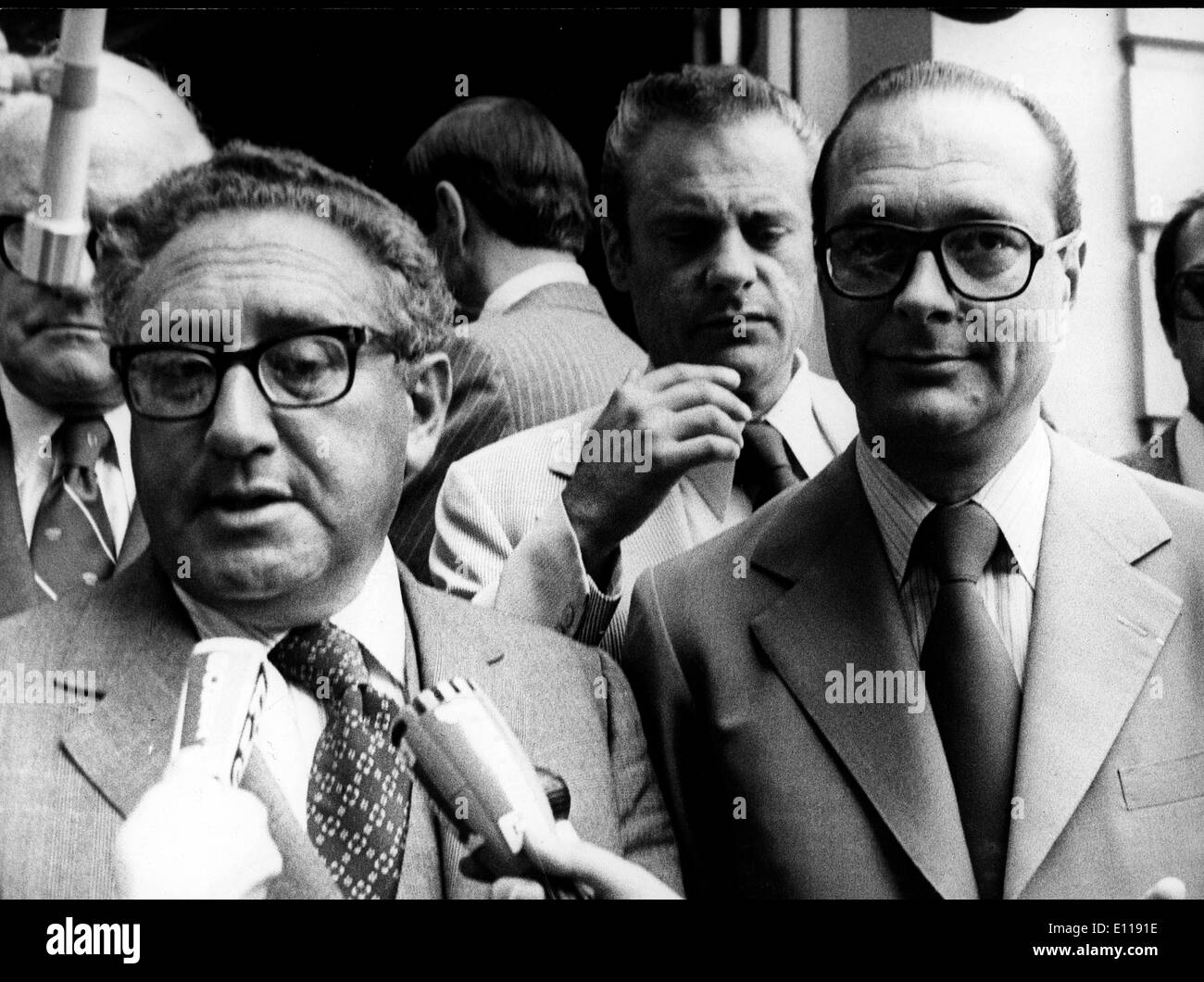 JACQUES CHIRAC Stockfoto