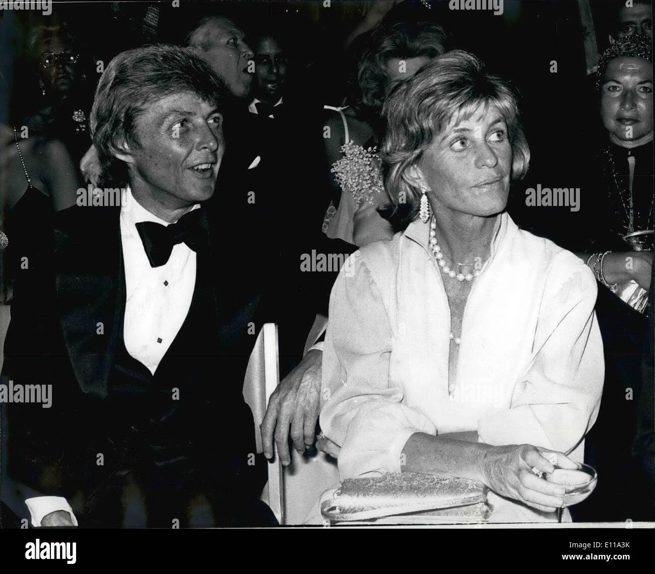 6. Juni 1976 - Steve & Jean Smith Stockfoto