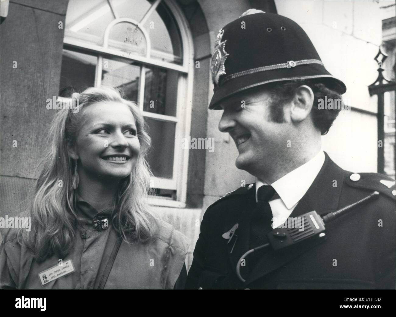 11. November 1979 MissWorldTeilnehmer sehen die Sehenswürdigkeiten