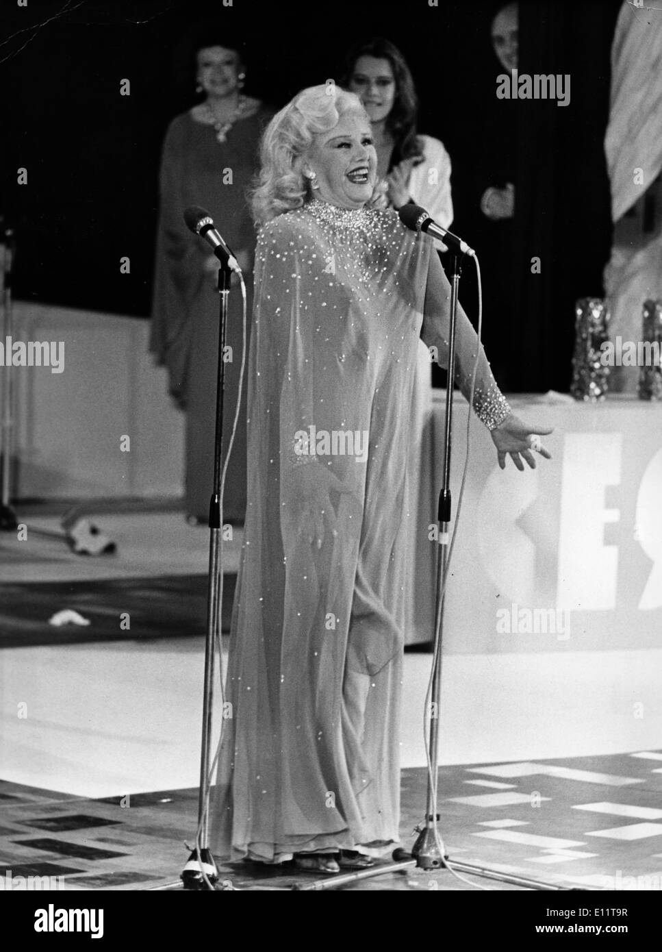 Schauspielerin Ginger Rogers führt bei "Cesar" Awards Stockfoto