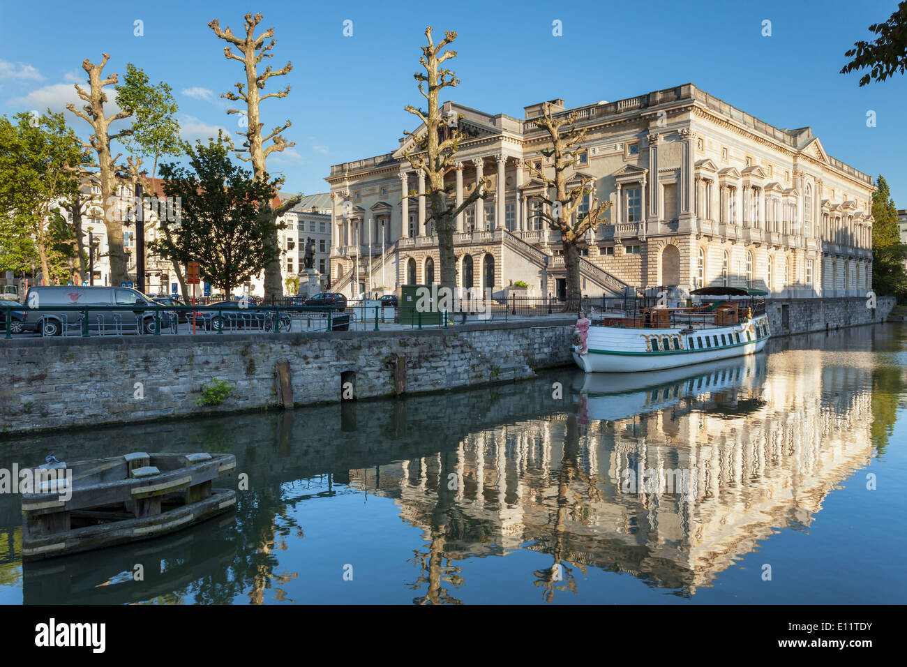 Alten Justizpalast in Gent, Belgien. Stockfoto