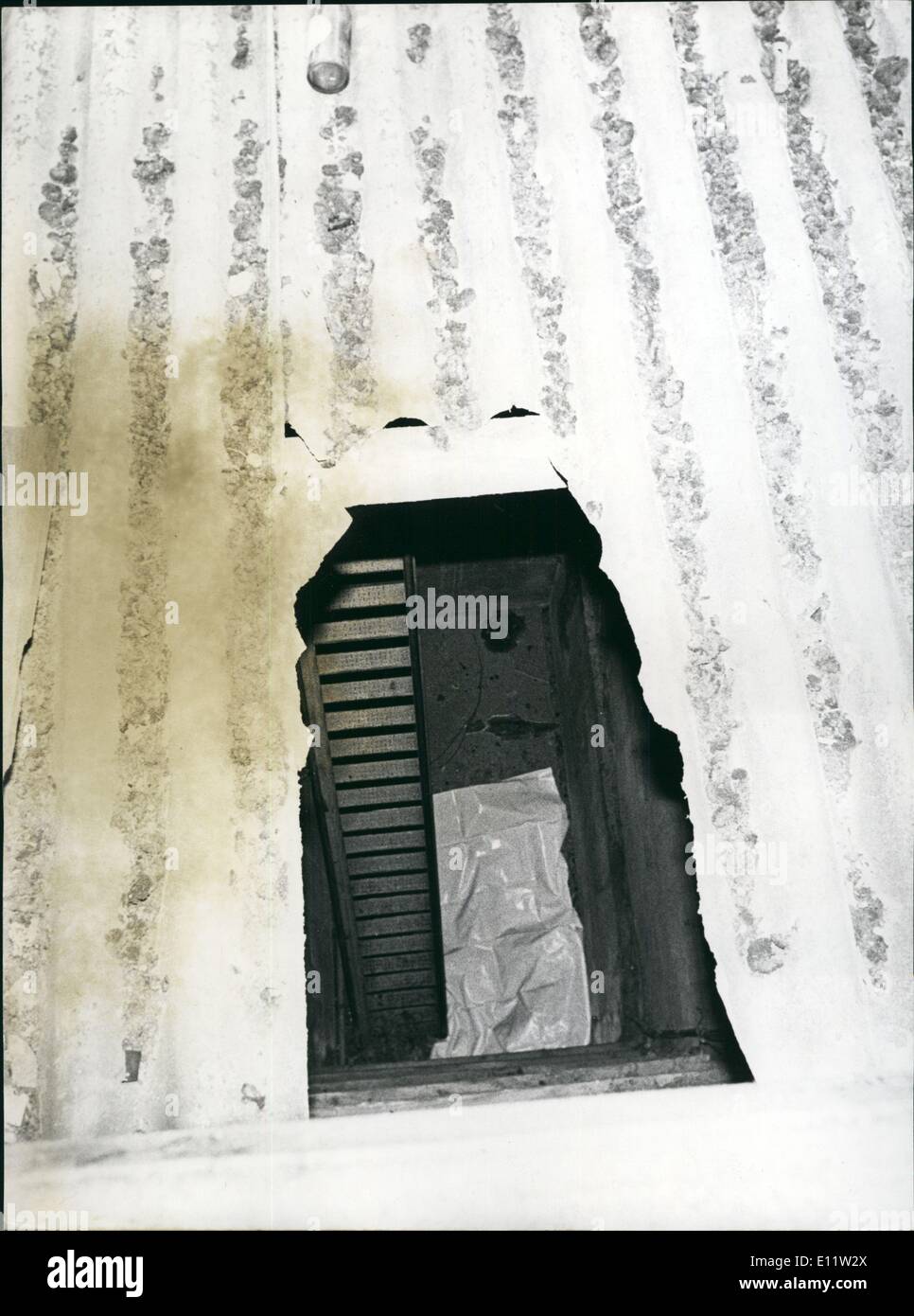 8. August 1980 - amerikanischer Tennis-Spieler John McEnroe gewinnt New York Masters Stockfoto