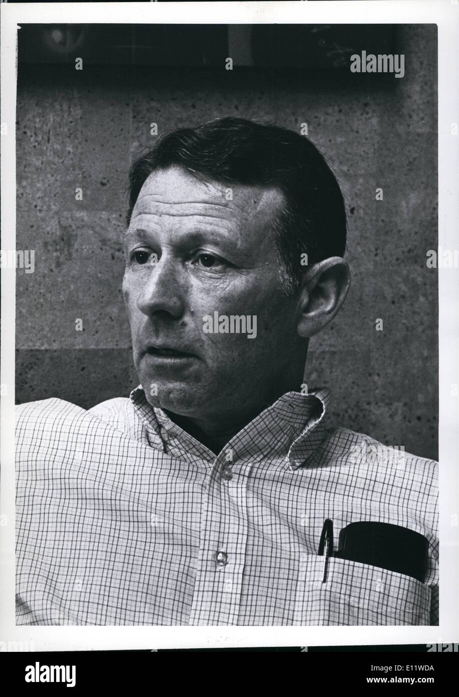 5. Mai 1980 - Paul Berg Stockfoto