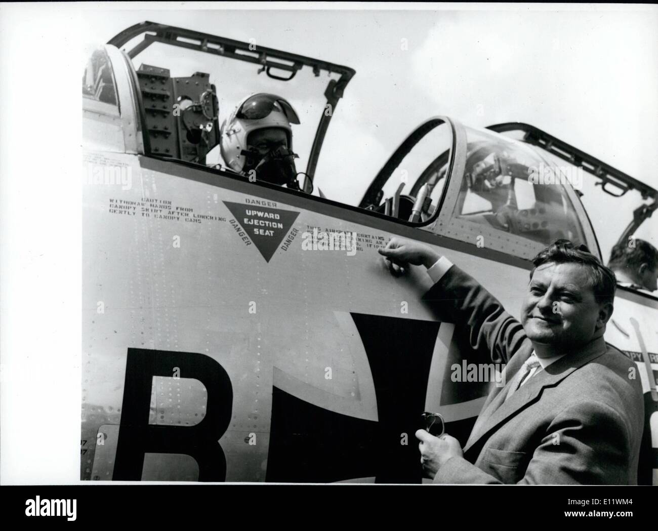 Sept. 09, 1980 - Geburtstag von Franz Josef Strauß: vor 65 Jahren, am 6. September 1915, wurde Franz Josef Straus in München/Deutschland geboren. Straub wurde 1945 Gründungsmitglied der CSU, seit März 61 ist er Vorsitzender dieser Partei. Er gehört zu den '' Bundestag'' seit ihrer Gründung; Anfangs wurde er stellvertretender Vorsitzender der CDU/CSU '' Bundestags'' - Bruch. Im Oct.53 wurde er Bundesminister für besondere Aufgaben im Okt 55 Bundesminister für nukleare und in Oct.56 er das Amt des Bundesministers der Verteidigung übernahm Stockfoto