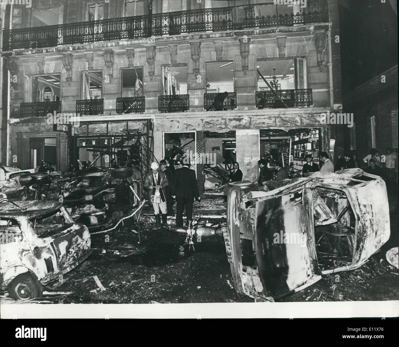 10. Oktober 1980 4 sterben als Bombe explodierte außerhalb einer