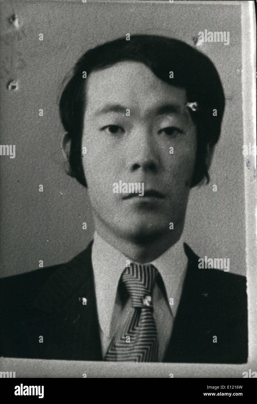 17. Juni 1981 - Issei Sagawa, Attentäter & Kannibale, der seine Opfer aß Stockfoto