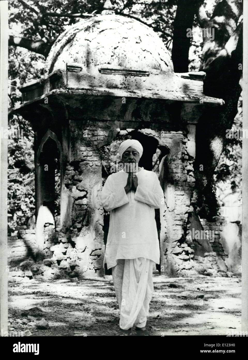 19. Mai 1984 - Schauspieler Alex Guinness in der David Lean-Film '' A Passage to India "APRESS. Stockfoto