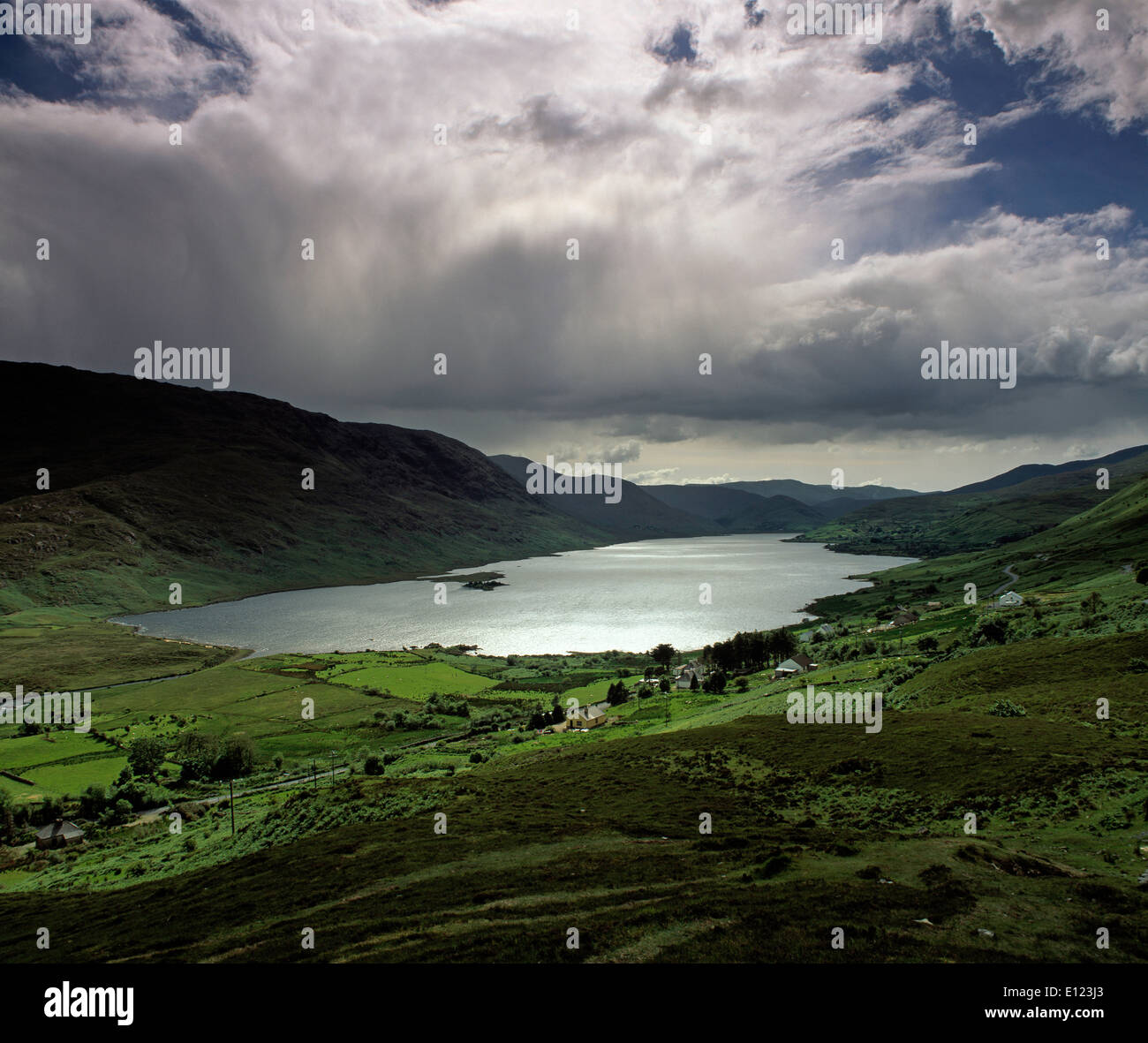 Irland. County Mayo. Lough Mask Stockfotografie Alamy