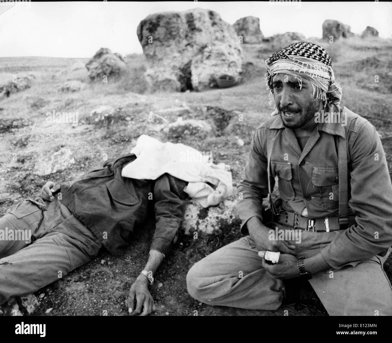 25. März 1985; Teheran, Iran; Irans Perspektive des Krieges zwischen Iran und Irak 1980. (Kredit-Bild: © KEYSTONE USA Bilder) Stockfoto