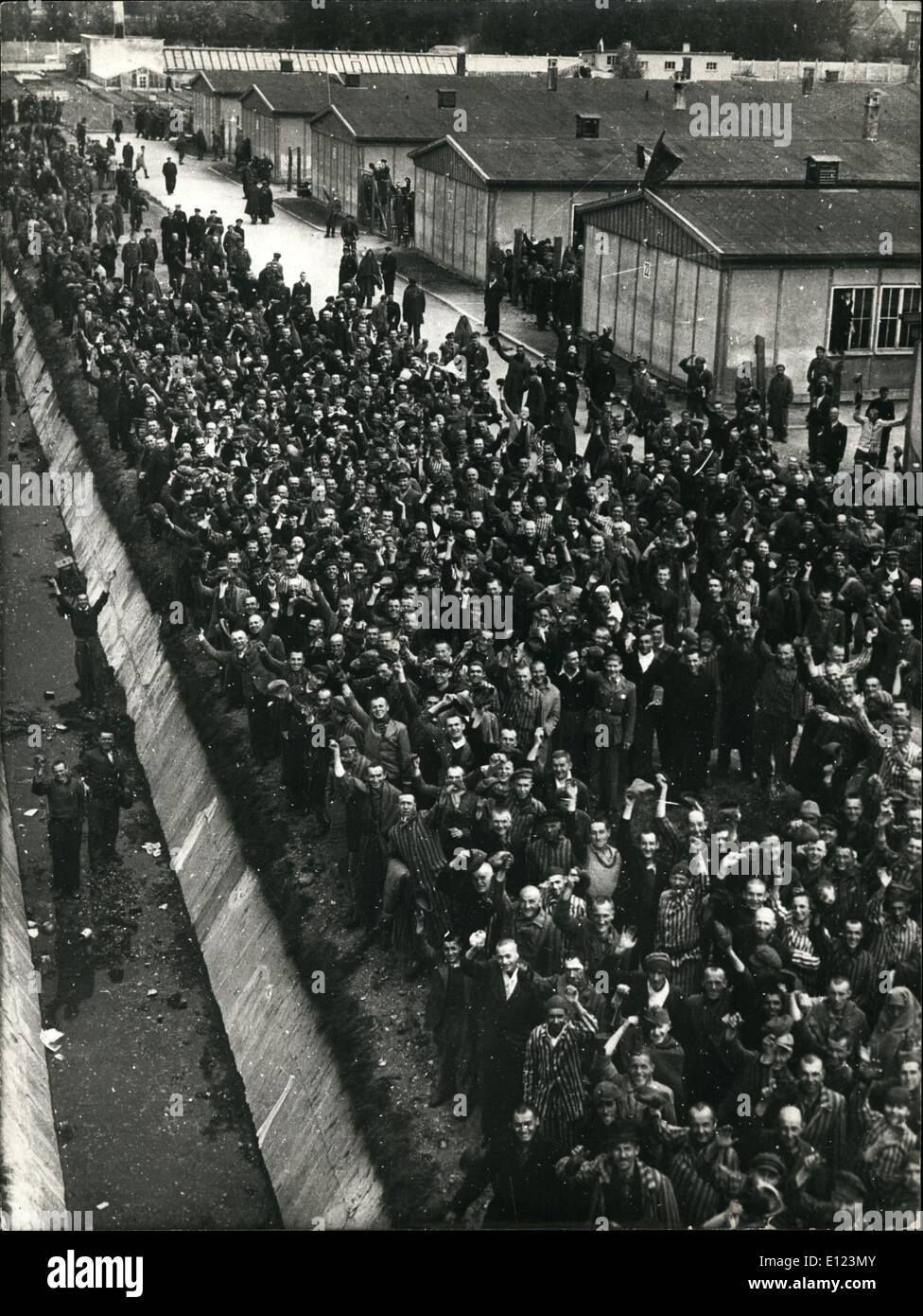4. April 1985 - 40 Jahrestag der Befreiung der Konzentrationslager. Das ...