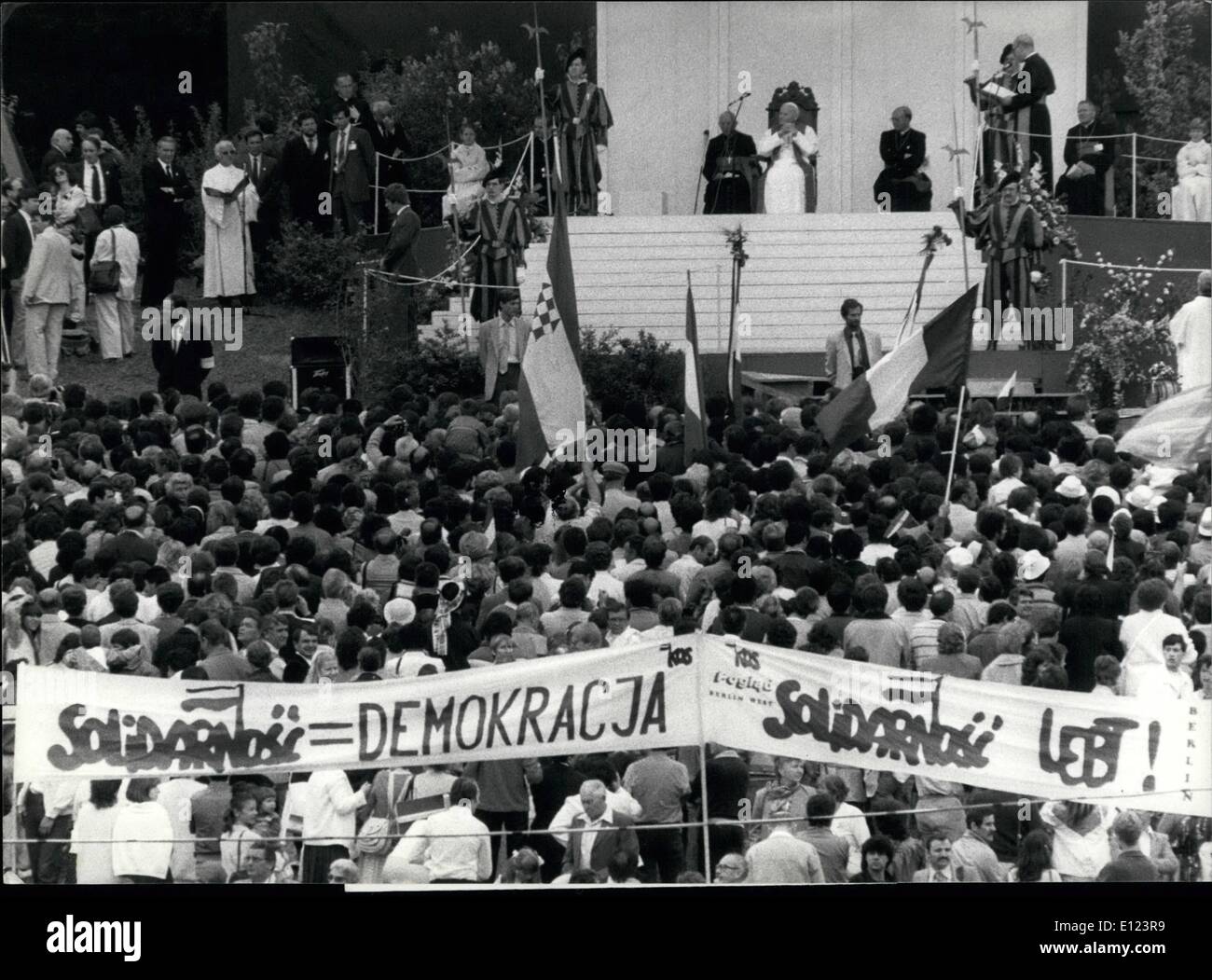 6. Juni 1984 - Papst trifft ausländische Arbeitskräfte: im Exil ...
