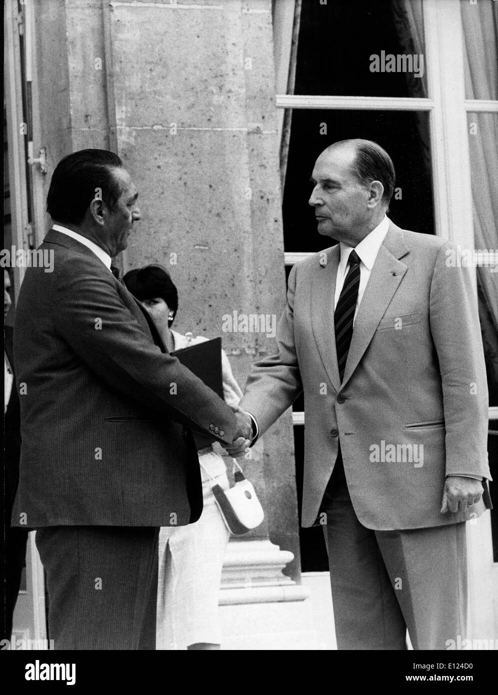 Jose napoleon duarte besuchte das hauptquartier der vereinten nationen ...