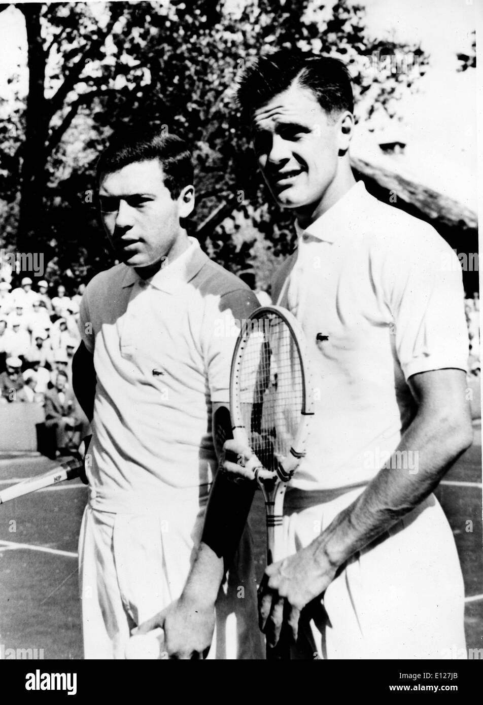 1. April 2009 - war London, England, Vereinigtes Königreich - SVEN DAVIDSON 13. Juli 1928 Ð 28. Mai 2008 ein schwedischer Tennisspieler. Im Jahre 1957 Stockfoto