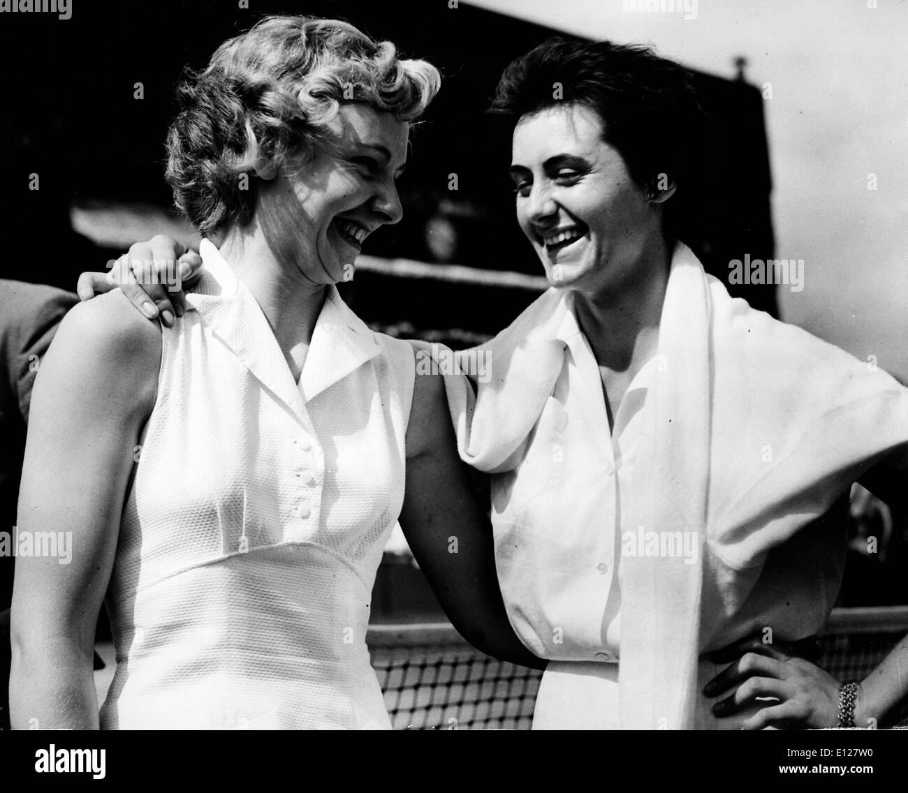 1. April 2009 - Vereinigtes London, England, Königreich - Tennis G. C Davidson Stockfoto