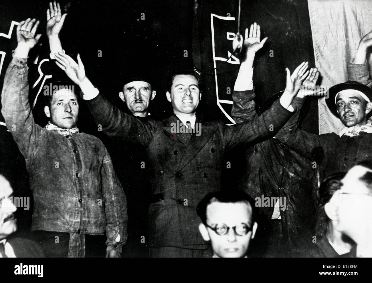 1. April 2009 - London, England, Vereinigtes Königreich - Leon Degrelle) Stockfoto