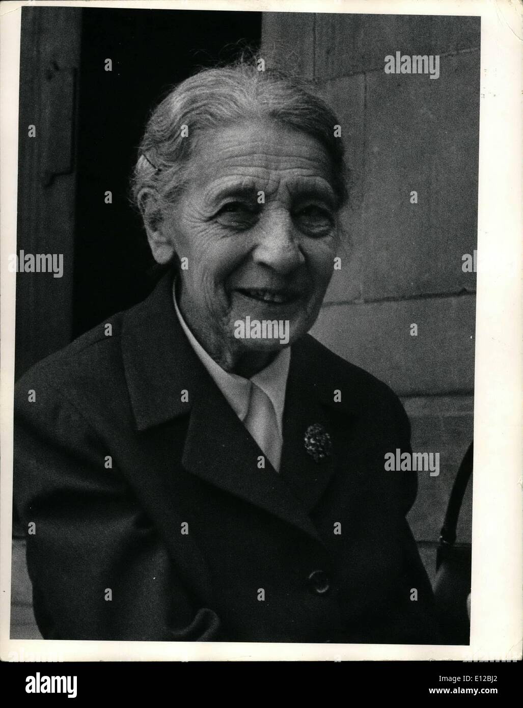 9. Dezember 2011 - Lise Meitner Stockfoto