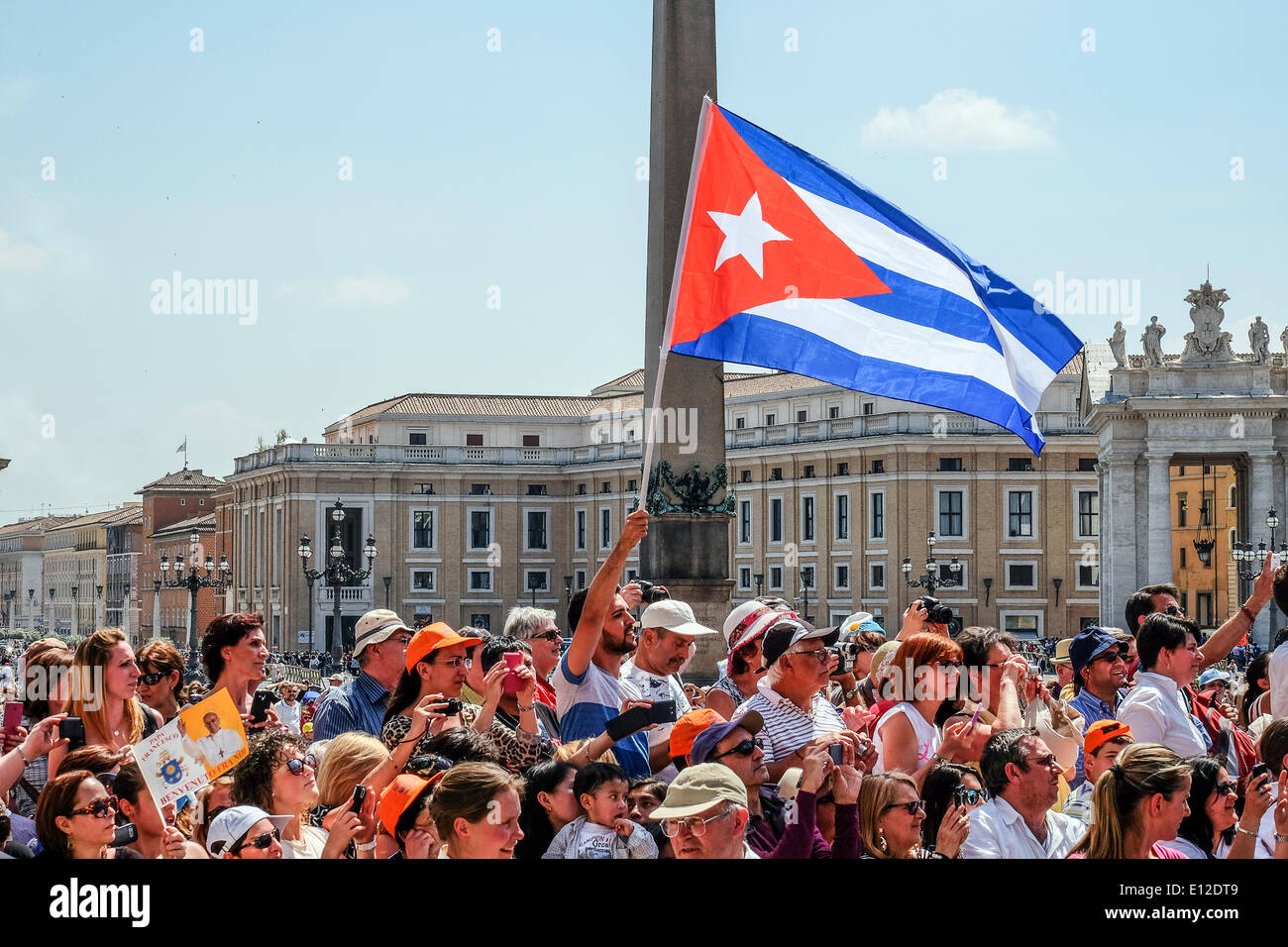 Vatikan-Stadt. 21. Mai 2014. Franziskus, Generalaudienz vom 21 2014 Kredit: wirklich einfach Star/Alamy Live-Nachrichten Stockfoto