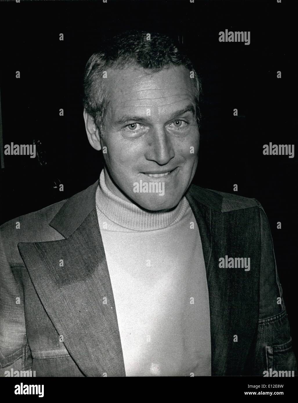 15. Dezember 2011 - Paul Newman Stockfoto