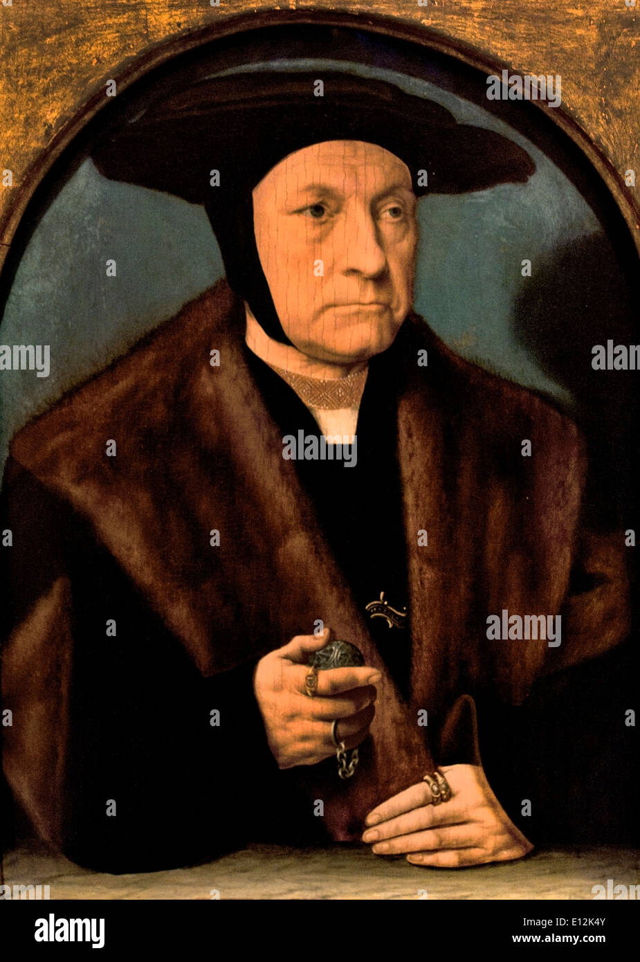 Porträt eines Mannes aus der Weinsberg Familie ca. 1538-1539 Bartholomäus Bruyn der ältere. Wesel oder Köln 1493-1555 Stockfoto