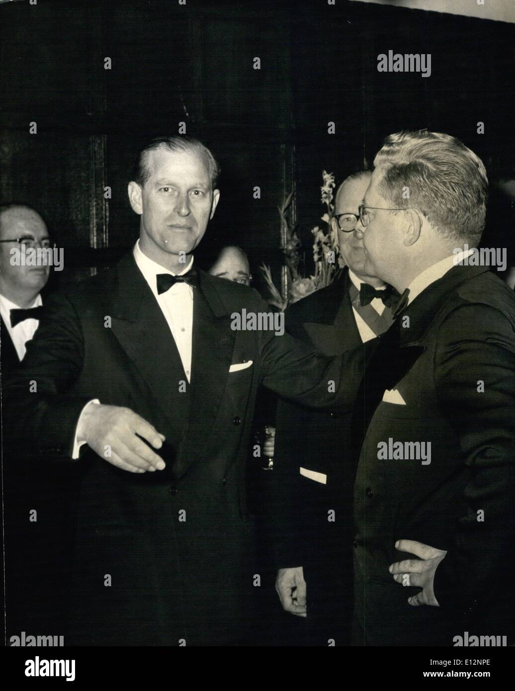 24. Februar 2012 - Herzog von Edinburgh Stockfoto