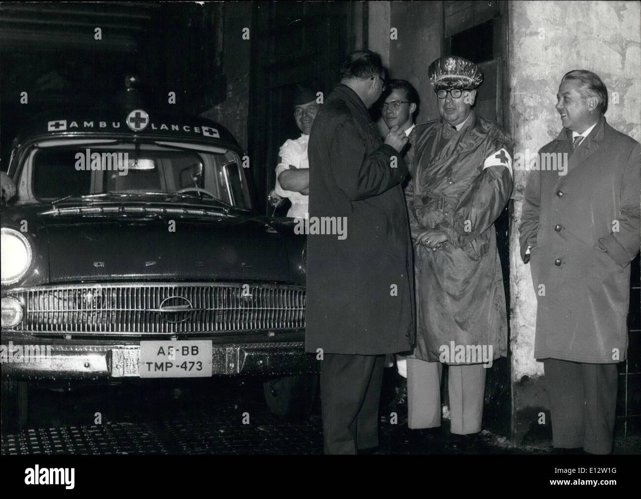 25. Februar 2012 - bestellen von Washington, Krankenwagen, die Wand Ã ¢ Â'¬â €œ auf Bestellung von Washington, die amerikanischen Truppen stationiert Stockfoto